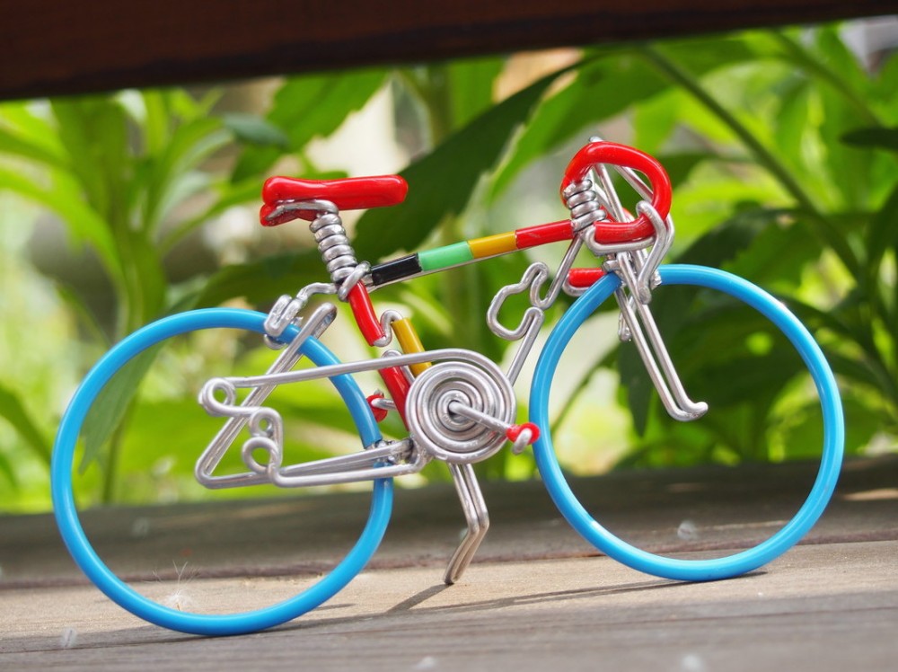 針金アーティストMr.Bicycleが届ける贈り物が並ぶお店「HappyBicycle