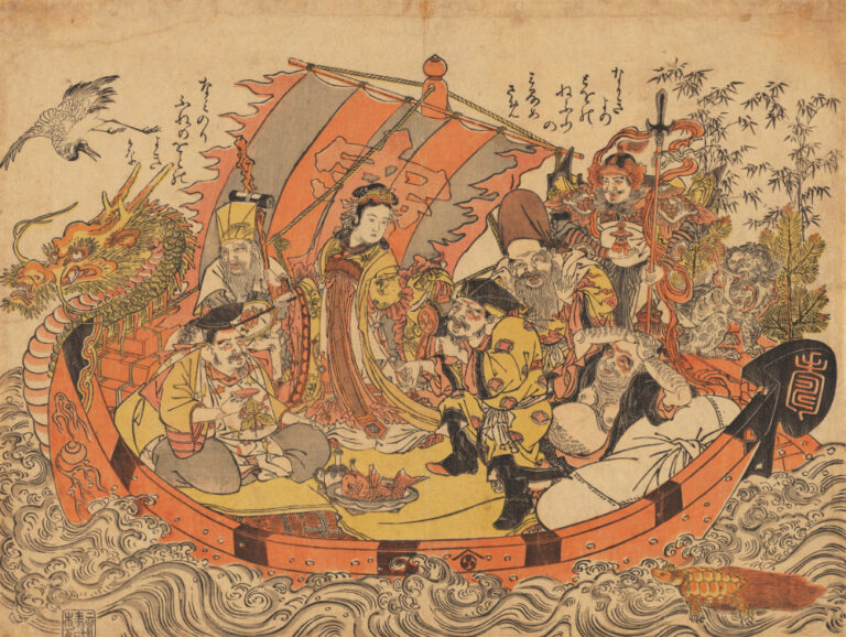 七福神とは？福を招く神様たちに日本美術で出会う！ | イロハニアート