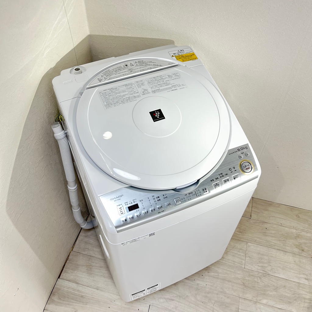 SHARP ドラム式洗濯機本体 ホワイト/グレー SHARP ドラム式洗濯機本体
