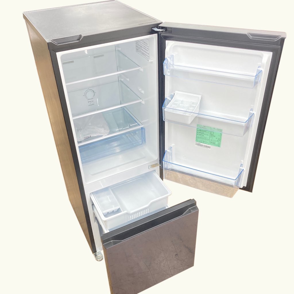 高年式 162L 2ドア冷蔵庫 ハイセンス HR-G16E2NA 2022年製 ネイビー