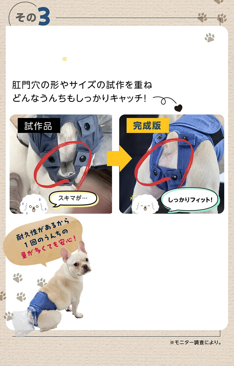 うんコロキャッチ XS 3枚セット うんコロキャッチ XSサイズ 3枚セット