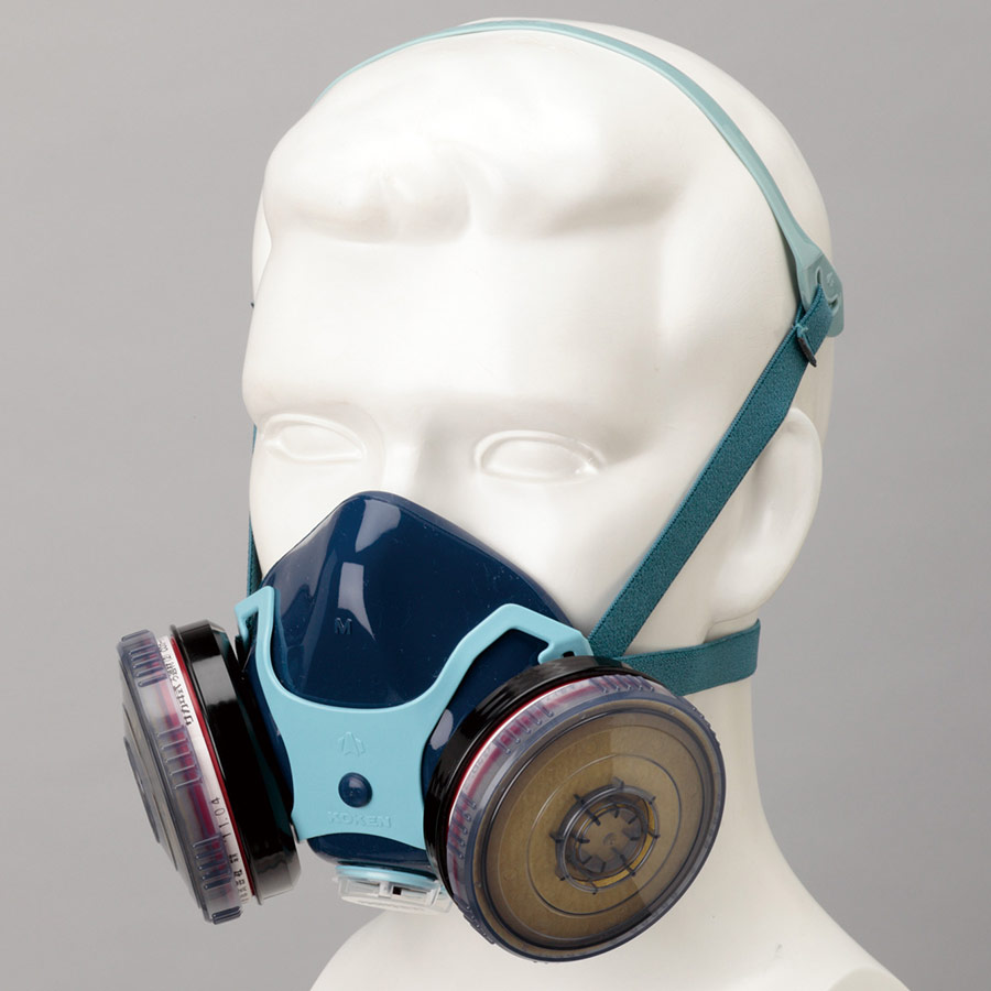 フィルタ取替式防じんマスク 6061G | 【ミドリ安全】公式通販