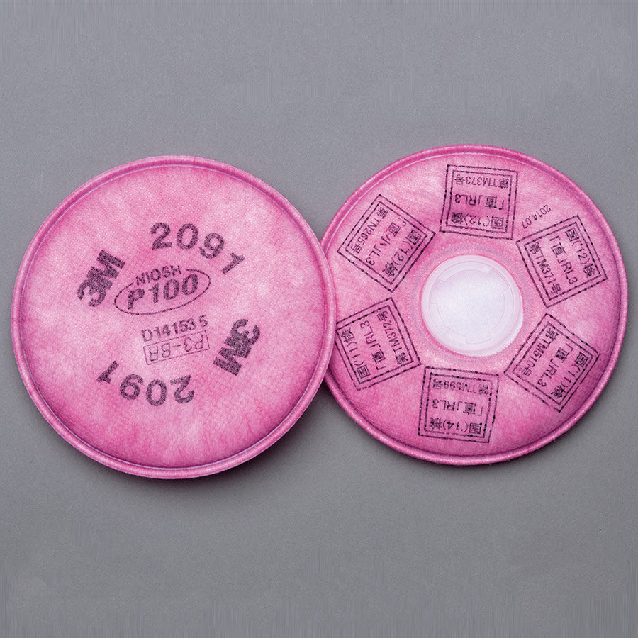 防じんマスク用フィルター 6000用 2091－RL3 2枚入