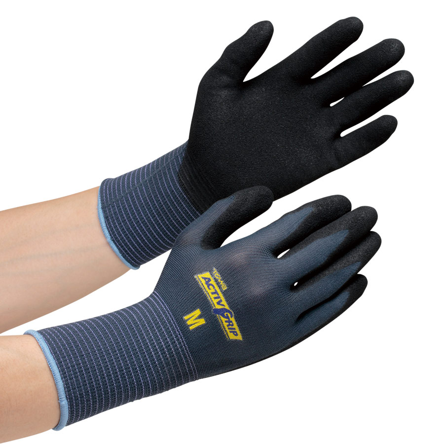 作業手袋 NO．581 アクティブグリップ L 10双 | 【ミドリ安全