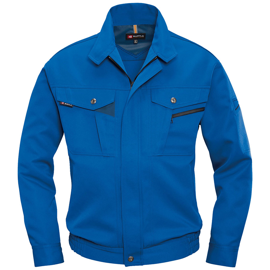 ブルゾン 7071－42 ロイヤルブルー （S～3L）| 作業服・作業