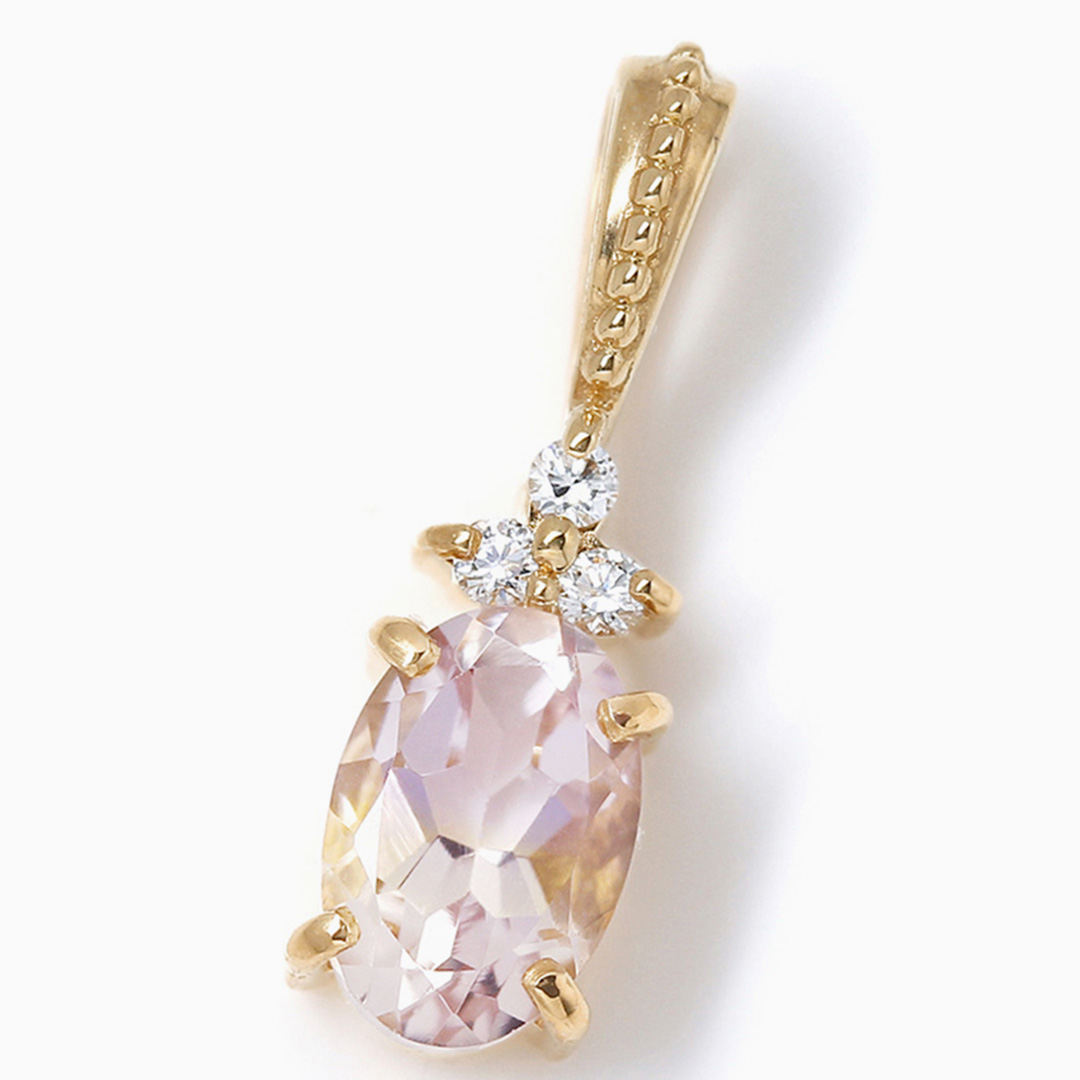 ビズー公式】アメトリン×ダイヤモンド K18/K10/PTペンダントトップ