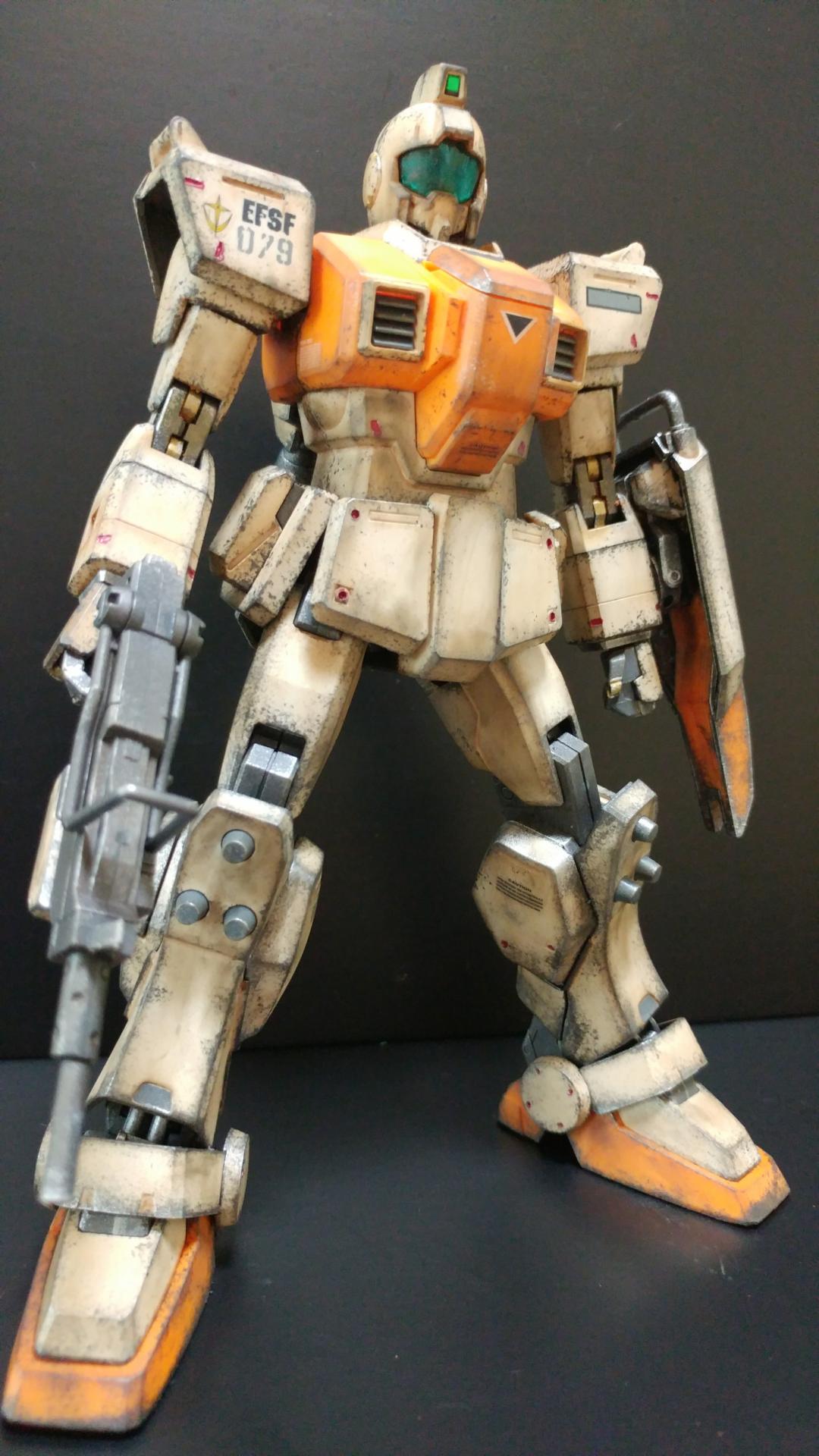 MG 陸戦型ジム 塗装完成品 MG 陸戦型ジム 塗装完成品 いやらしい