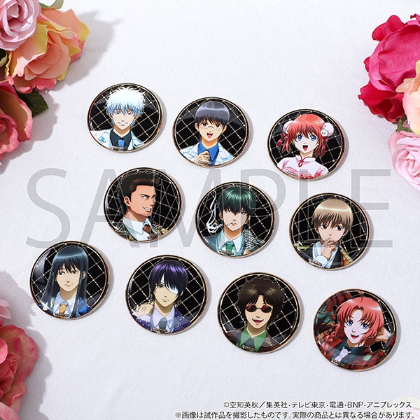 銀魂 桂小太郎 高天原 アルティメタル缶バッジ 銀魂 アルティメタル