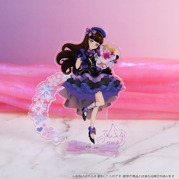 中古品】プリパラ 黒須あろま アクリルスタンド 3点 中古品】プリパラ