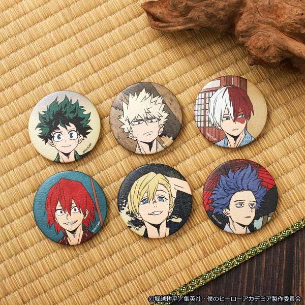 ヒロアカ 轟焦凍 浮世絵 缶バッジ 100点 ヒロアカ 轟焦凍 浮世絵 缶バッジ