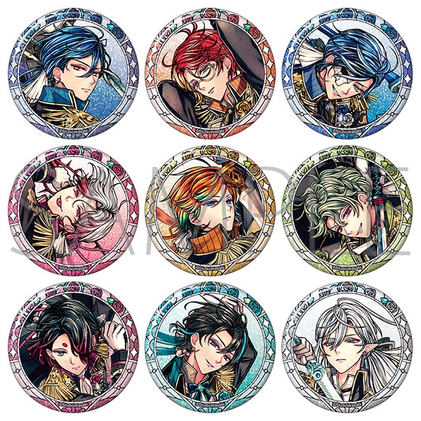 悪魔執事と黒い猫 あくねこ ベリアン バトカン 缶バッジ ストロベリー