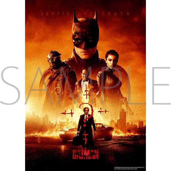 THE BATMAN－ザ・バットマン－ ミニクリアポスター THE BATMAN: キャラ