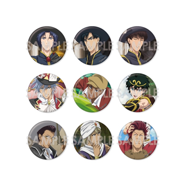 受注生産】新テニスの王子様 くつろぎコレクション缶バッジ