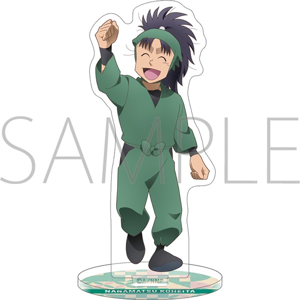 忍たま乱太郎 七松小平太 ミニ色紙 一年生の頃 忍たま乱太郎