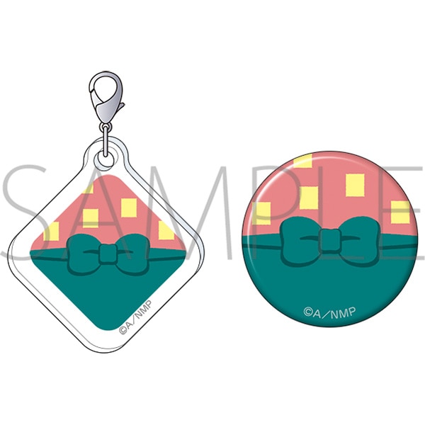 忍たま乱太郎 アクリルチャーム＆ミニ缶バッジセット／斉藤タカ丸