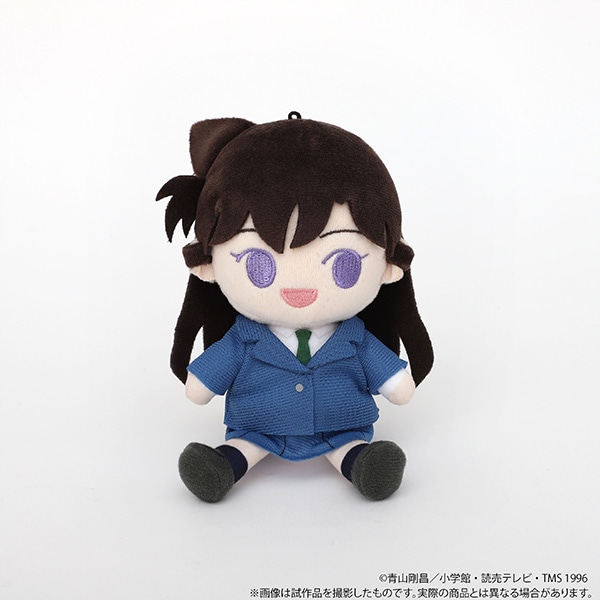 年代物 レア 名探偵コナン 工藤新一 毛利蘭 ぬいぐるみ 制服 帝丹高校