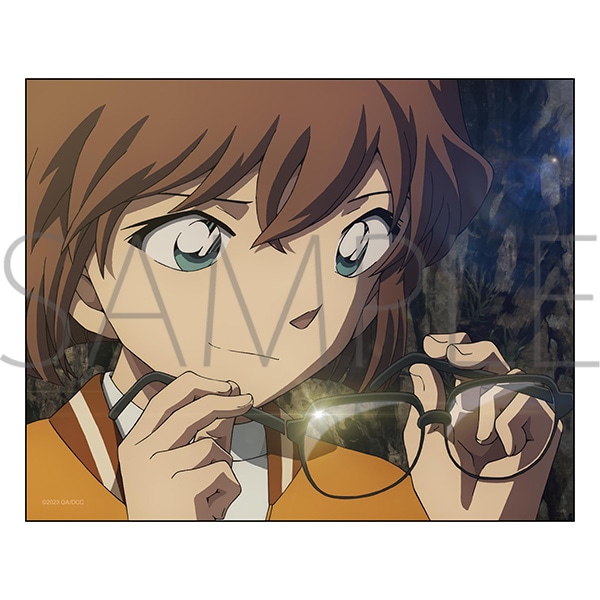 名探偵コナン 江戸川コナン 灰原哀 黒鉄の魚影 複製原画 全サ