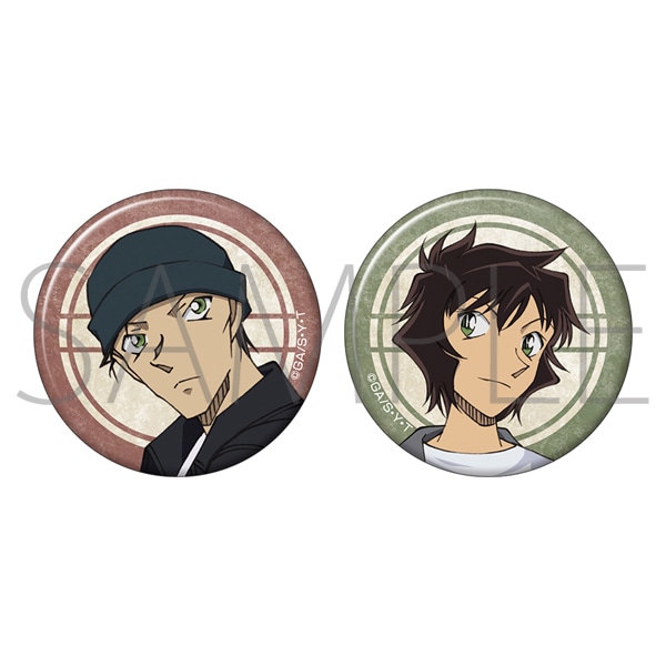 名探偵コナン缶バッジ赤井着物SEGA