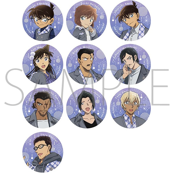 劇場版 名探偵コナン 隻眼の残像（フラッシュバック） キャラバッジ