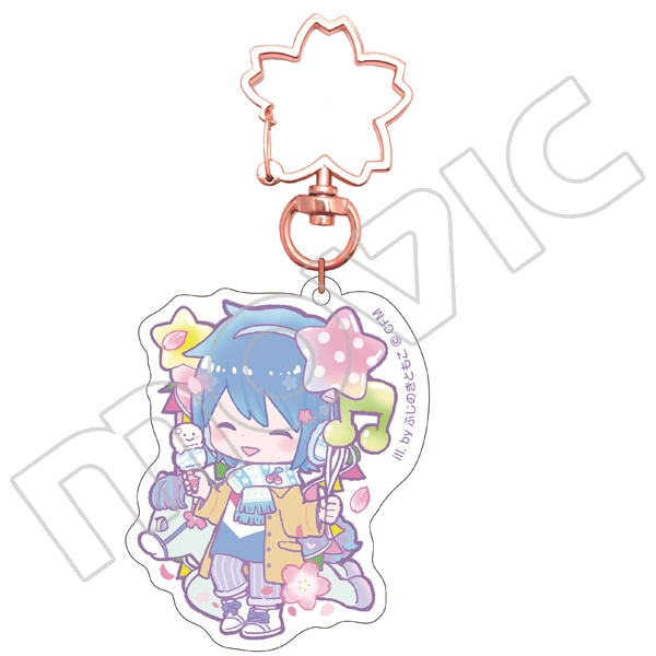 初音ミクシリーズ アクリルキーホルダー ふじのきともこ KAITO: キャラ