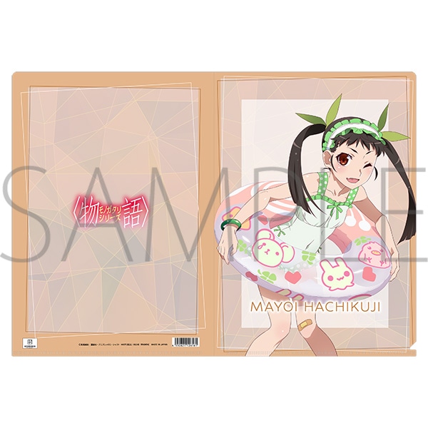 物語シリーズ POP UP STORE 通信販売 クリアファイル 八九寺真宵