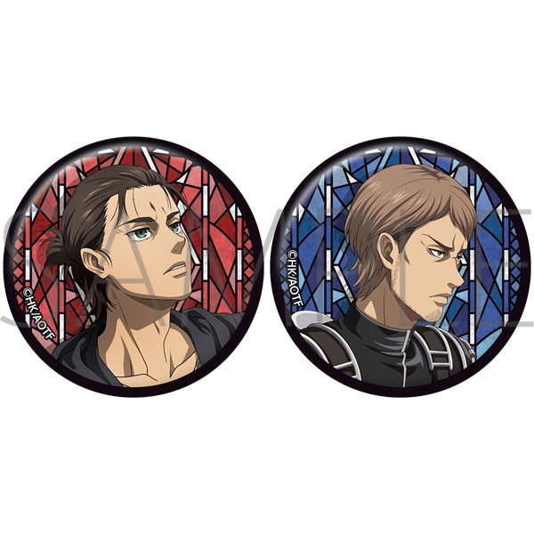 ☆進撃の巨人 エレン キャラバッジコレクション 缶バッジ anique 進撃