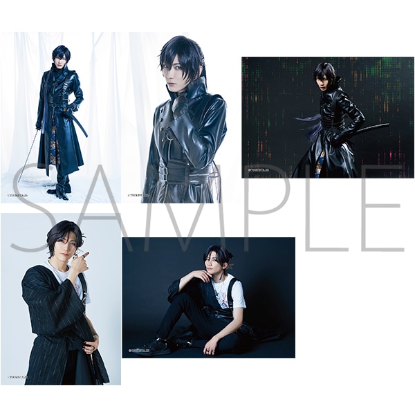 レア】ツキウタ。 睦月始 AGF 月花神楽 2L 直筆サイン ブロマイド レア