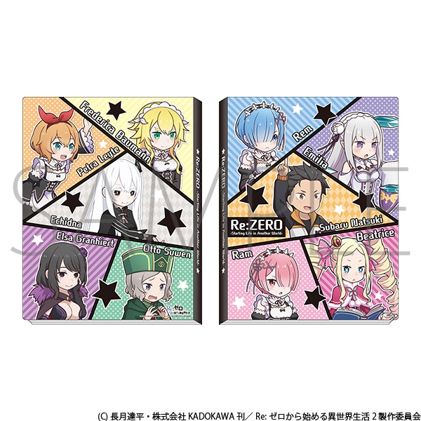 Re：ゼロから始める異世界生活 クリアファイルホルダー: キャラグッズ