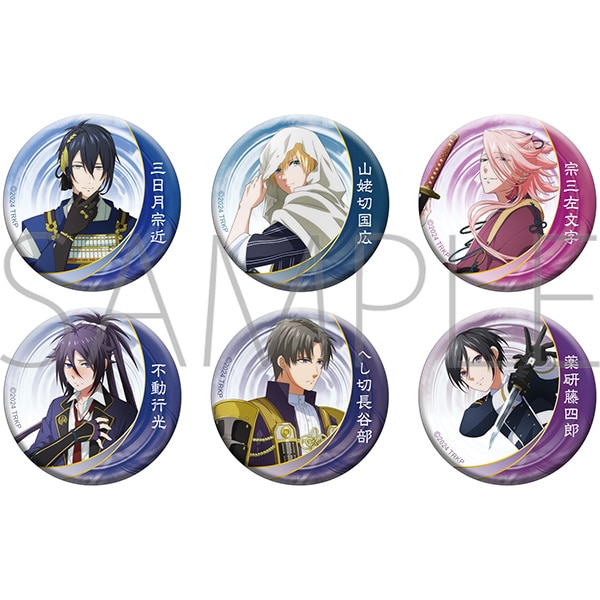 活撃刀剣乱舞 秋天の抄 オーディオ購入特典 缶バッジ コンプセット 活