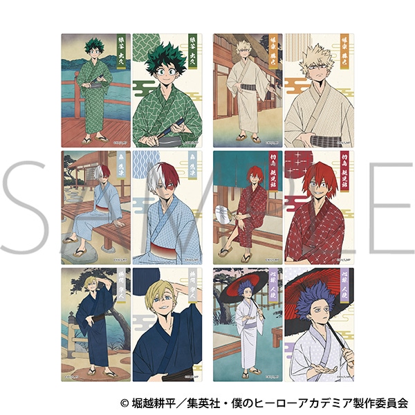 僕のヒーローアカデミア メモリアルクリアカードコレクション: キャラ