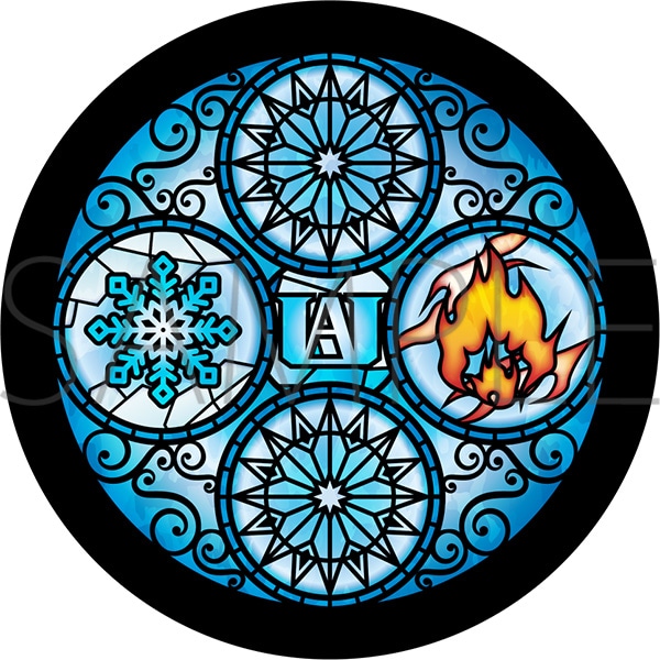 轟焦凍 缶バッジ ステンドグラス 100点 轟焦凍 缶バッジ ステンド