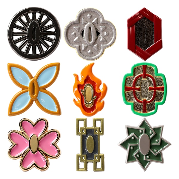 非売品】鬼滅の刃ピンバッジ（メイン4人と全柱） 非売品】鬼滅の