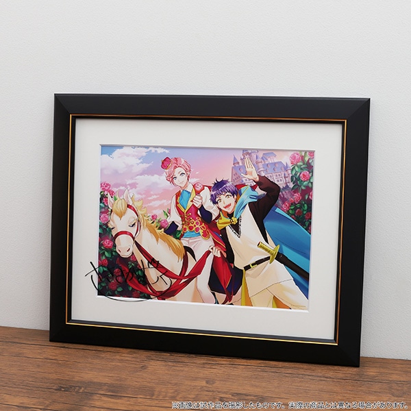 A3!展 東京会場 複製サイン入りキャラファイングラフ 複製原画 A3!展