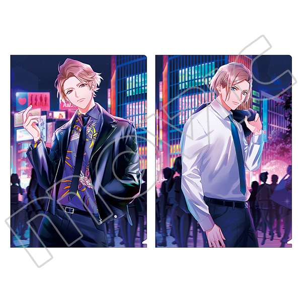 A3! クリアファイルセット 至&万里（開花後）: キャラグッズ