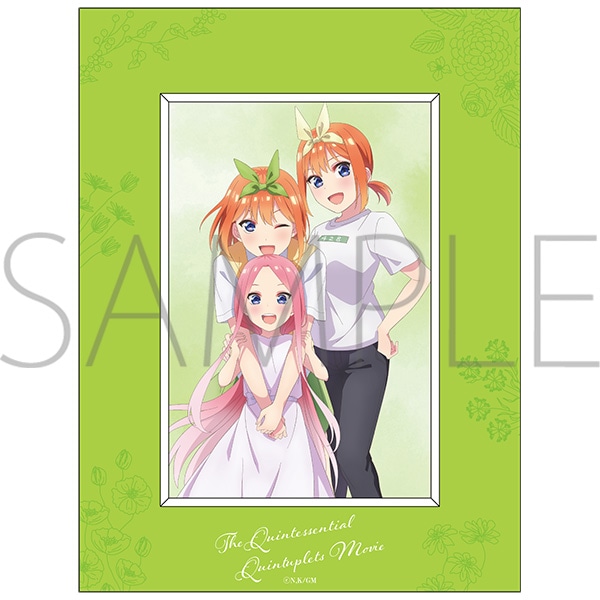 あき 五等分の花嫁 アートフレーム 2点セット あき 五等分の花嫁