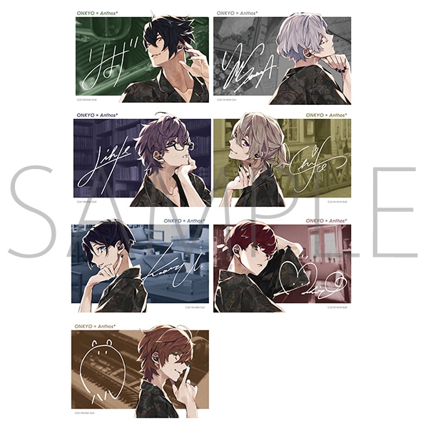 ONKYO サイン入りフラットポーチ 如月薫 ONKYO サイン入りフラット