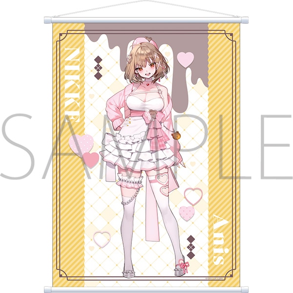 勝利の女神:NIKKE B2タペストリー アニス バレンタインver.: キャラ