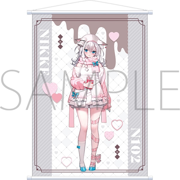 勝利の女神:NIKKE B2タペストリー N102 バレンタインver.: キャラ