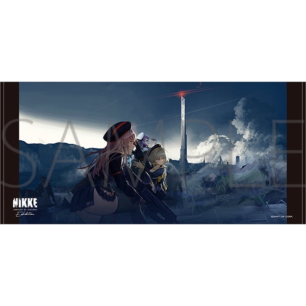 ビッグタオル NO CALLER ID NIKKE EXHIBITION 事後通販: キャラグッズ