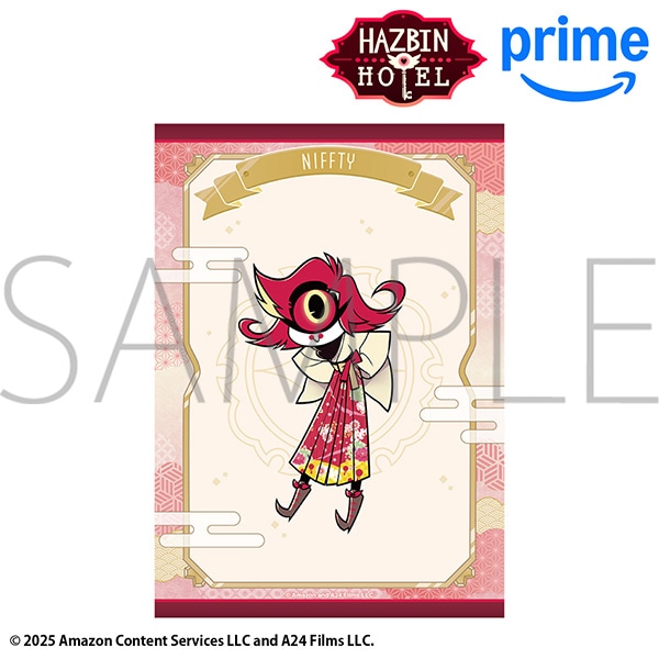 ハズビン・ホテルへようこそ B2布ポスター／ニフティ 和服: キャラ