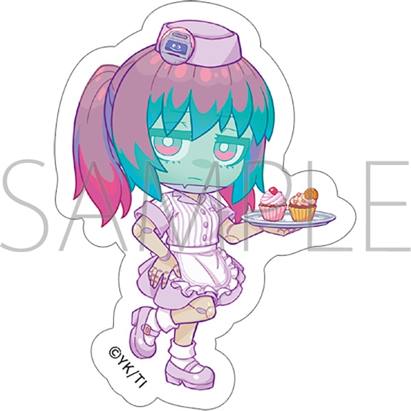 銀河特急 ミルキー☆サブウェイ ダイカットステッカー／マキナ: キャラ