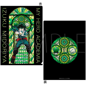 ヒロアカ 爆豪勝己 ステンドグラス風ホログラム缶バッジ まとめ売り