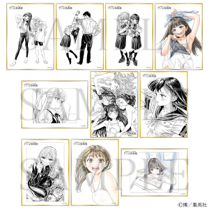 物語シリーズ クリアファイル 台本風ノート ミニ色紙 付箋 13個セット