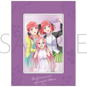 映画 五等分の花嫁 フレーム付きアートボード 中野五月: キャラグッズ