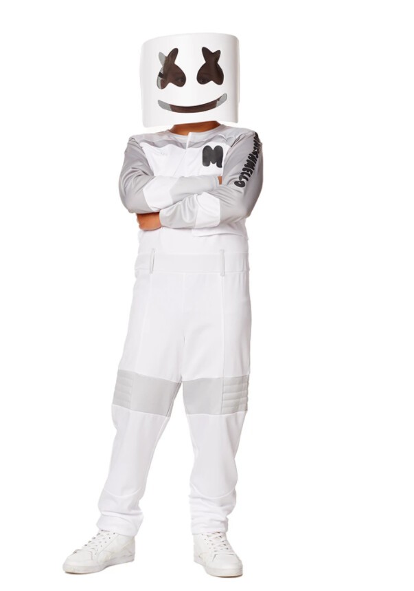 マシュメロ edm marshmello コスプレ ハロウィン マスク グッズ 2つ