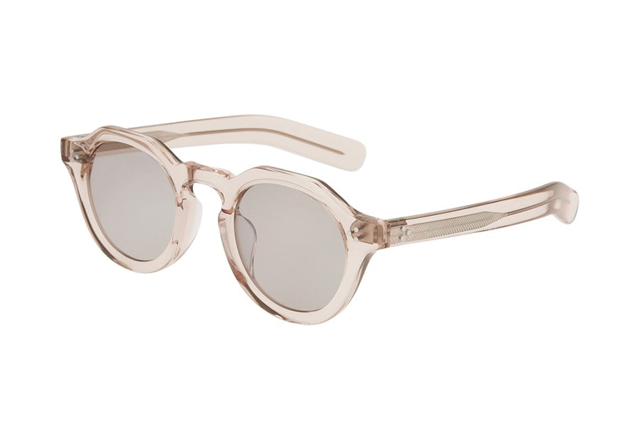 太縁が存在感のあるボストンサングラス/COLOR SUNGLASSES（ZF231G09