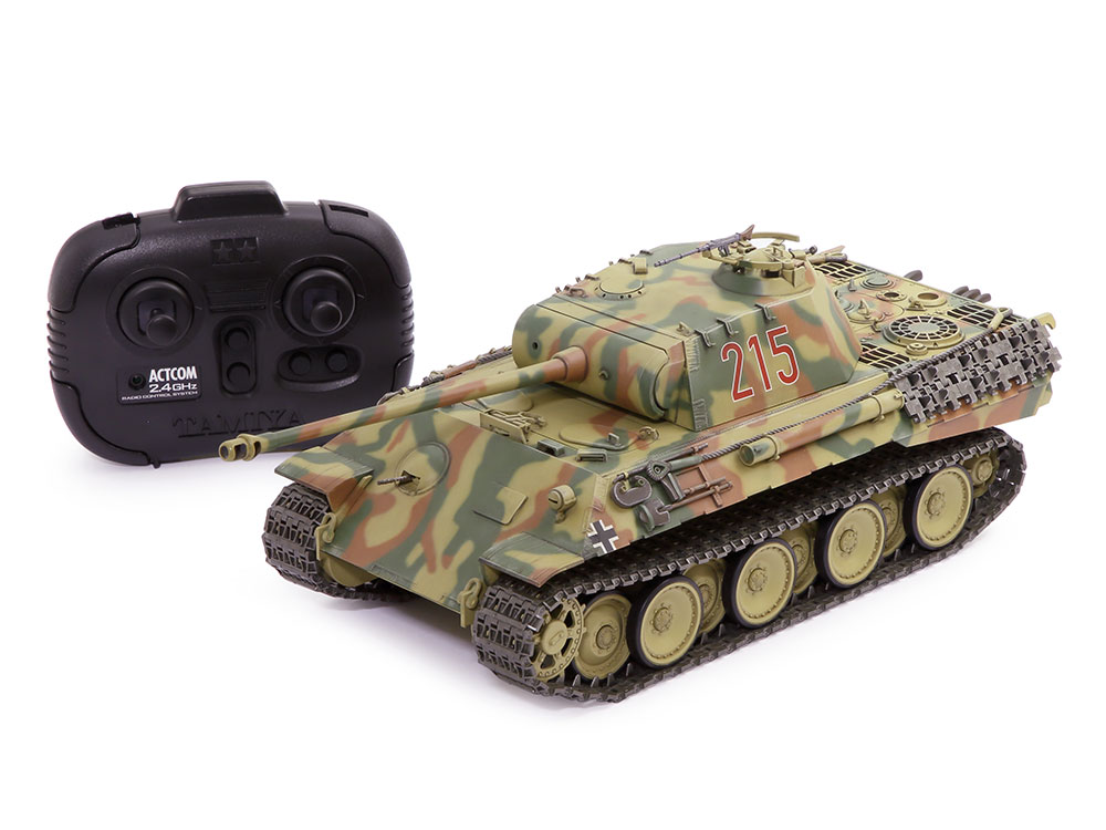 タミヤ 1/25RC ドイツ戦車 パンサーA (専用プロポ付き) | タミヤ