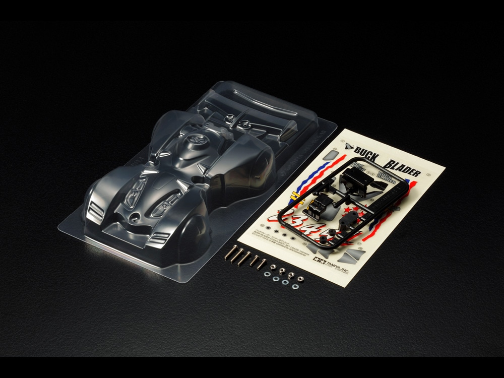 タミヤ ミニ四駆グレードアップパーツ バックブレーダー クリヤー