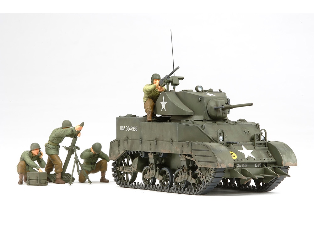 タミヤ 1/35 ミリタリーミニチュアシリーズ アメリカ軽戦車 M5A1ヘッジ