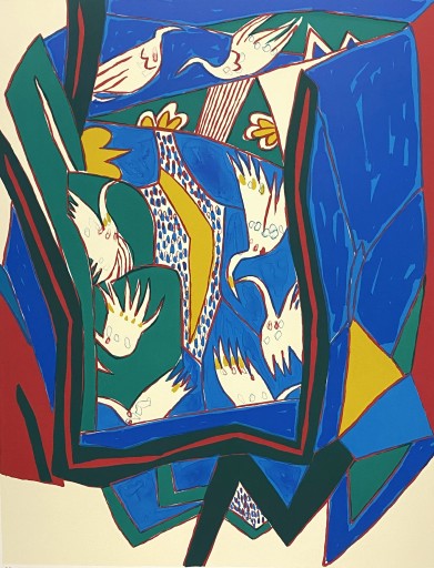 天平時代 A：リトグラフ集「天平時代」より by 池田 満寿夫 | Art